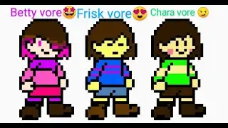 Undertale vore but only humans pred!