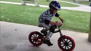 Aprendendo a andar de bicicleta