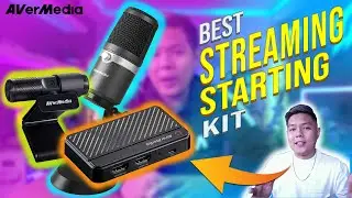 Best Streaming Starting kit | AVermedia B0311 | Capture Card | Webcam | USB Condenser Microphone