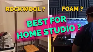 Acoustic Foam vs Rockwool Panels for Home Studio ? HINDI