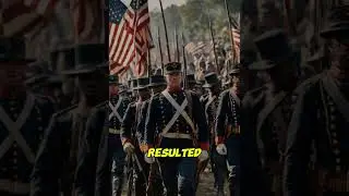 Echoes of War A Brief History of the American Civil War (1861–1865)#history #usa #civil #war #shorts