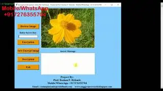 Python Code On Steganography for Hide Message in Image Using AES Algorithm Full Source Code