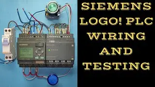 Siemens Logo PLC Testing | Logo PLC Wiring | PLC Live Demonstration | Programmable Logic Controller
