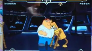M.U.G.E.N: Bender Vs Peter Griffin