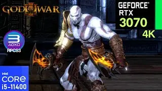 RPCS3 Emulator God Of War 3 4K | RTX 3070 + i5 11400