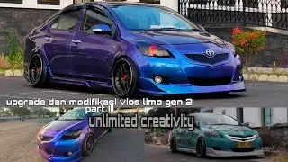 modifikasi taxi vios gen 2 , kita buat jadi ganteng yg haqiqi part 3