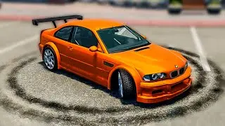 Insane BMW Drift in BeamNG Drive Simulator 🚗