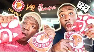 POPEYES CHICKEN SANDWICH VS. CHIC FIL-A CHICKEN SANDWICH!!! ( OVERRATED???)