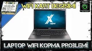 Wifi Kopma Problemi | WIFI KART DEĞİŞİMİ | How to replace  wifi card | Exper Laptop
