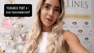 VLOGMAS PART 4 | huge hair transformation, Missguided & Nastygal haul
