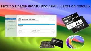 How to Enable/Fix eMMC and MMC Cards on macOS | Hackintosh