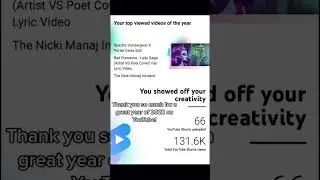 #myyearonyoutube