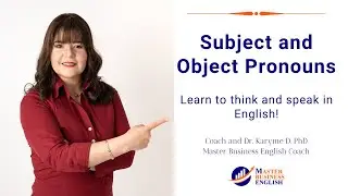 🔴Subject and Object Pronouns in English - A complete English grammar lesson