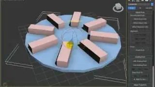 3DSMax2012 - Pivot Points - Linking a Roundabout