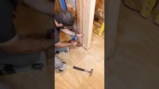 Shower Door Blocking - #shorts #homerepairtutor