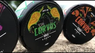 Обзор на снюс Corvus (Flash,Hulk,Joker)
