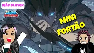 MINIARANHA (MEU FILHO) UPOU MUITO E ME AJUDOU! ANIME EVOLUTION SIMULATOR ROBLOX