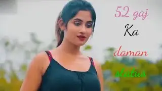 #shorts 52 gaj ka daman||status ||haryanvi song ||2021||renuka panwar||#Aryanjackson