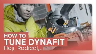 Dynafit Hoji Free and pro fiitting with more foreward lean