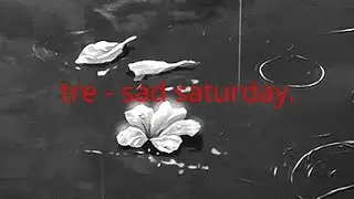 tre - sad saturday.