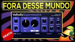 Valhalla Supermassive Plugin Gratis de SUPER  Delays e Reverbs