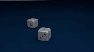 Rolling Dice: My First 3D Animation (blender v2.77)