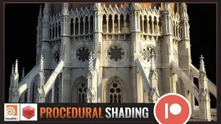 SideFX Houdini / Redshift : Shading tricks for environment (patreon release)