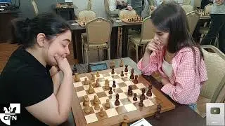 A. Kolosova (1530) vs M. Zhekova (1549). Chess Fight Night. CFN. Blitz