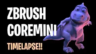 Zbrush Core Mini: Sculpting a Dinosaur