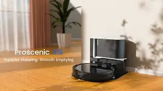 Proscenic X1S Robot Vacuum: Superior Mopping, Smooth Emptying