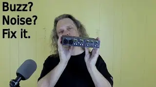 Fix computer audio buzz noise