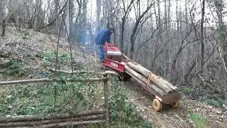 dopo il ribaltamento del carico....