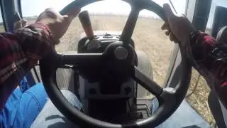 New Holland T8.410 tractor - first drive.