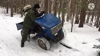 Самодельный МТ переломка - пикап 2020 года 7 л.с.