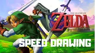How to Draw Link - Ocarina Of TIme