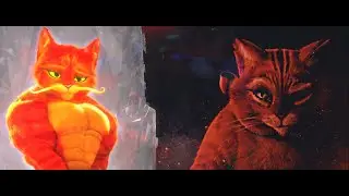 Puss in Boots - gigachad theme (phonk house version) (slowed reverb) [4K || 60 FPS EDIT] #Missonoff