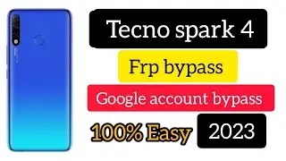 Tecno spark 4 frp bypass,tecno kc8 Google account bypass,easy Method  2023