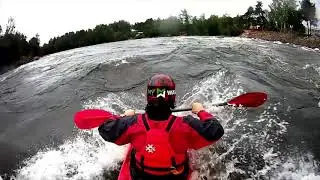 Kayak Stern GoPro Mount Test @ Losevo