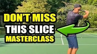How to Hit a Slice Backhand in Tennis | IMMEDIATE RESULTS!!!