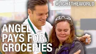 Secret Angel Pays For Groceries