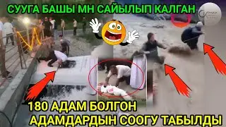 Сууга башы менен сайылып калган унаа БААРЫ ЖАКШЫ БОЛГОН БОЛСУНДА