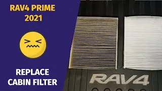 How to replace your cabin filter - 2021 Toyota RAV4 Prime XSE