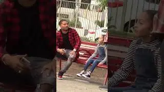 Strange man tries to kidnap small girl 