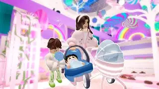 GO TO THE CANDY HOUSE WITH YOUR BELOVED KIDS | 💖 Club Roblox Role Play Indonesia