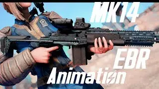 FALLOUT 4 - MK14 EBR ANIMATION - ANIMATION MOD - WEAPON MOD - PC - BY WarDaddy