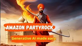 PartyRock - AWS is on fire🔥. #generativeai #ai #aws #partyrock