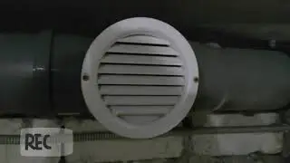 Принудительная вентиляция в подвале гаража.