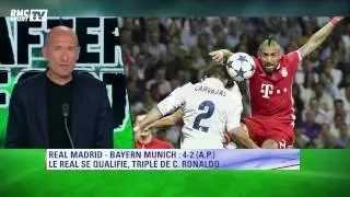 Le mea culpa dingue de Fred Hermel pour Ronaldo en plein direct Real-Bayern sur RMC