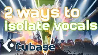 Cubase with Galfi & Galfette - Separate vocals and music #cubase #audio #vocals #music #isolate