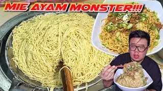 EDAN, MIE AYAM PORSI MONSTER HARGA CUMA 2O RIBUAN.. HARUS DIHABISKAN 1 ORANG!!